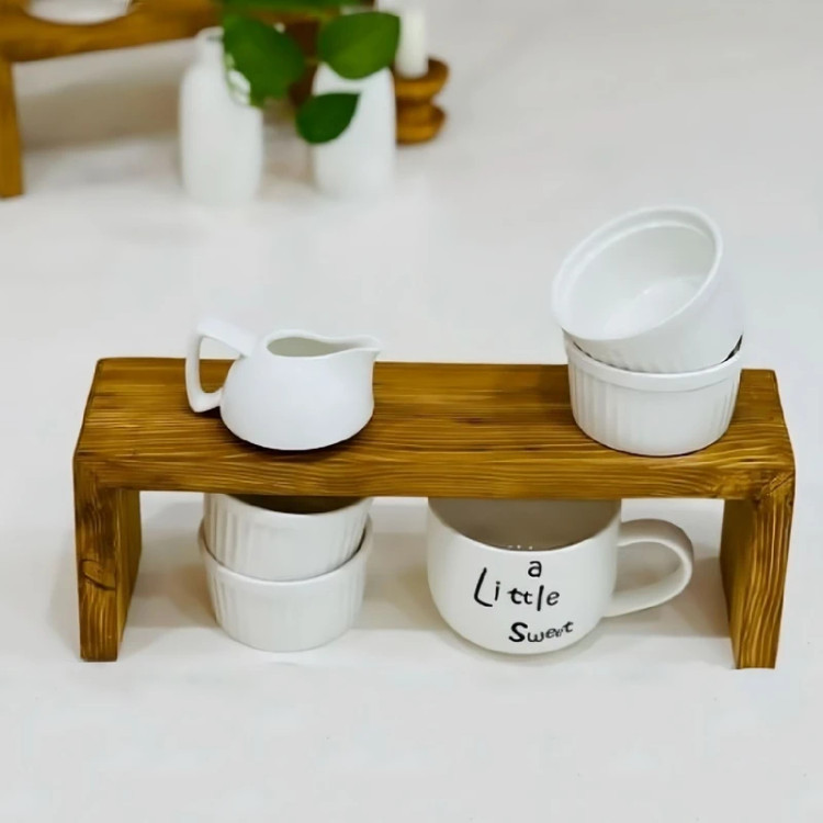 شلف رومیزی مدل چوبی mini تیشه