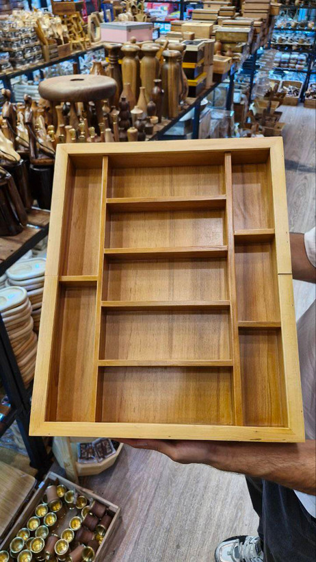 جا قاشق داخل کابینتی رگراژ دار تیشه