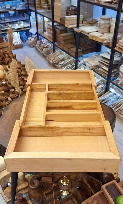 جا قاشقی داخل کابینتی رگراژ دار تیشه